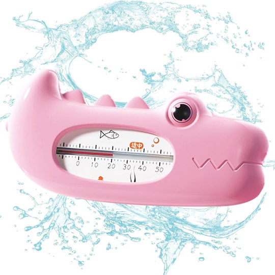Alista Home Analog Bade-Thermometer 5°C bis 50°C Rosa