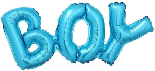 Buchstaben Folie Jumbo Blau 95cm
