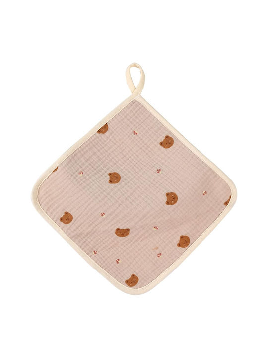 Alista Home Umărul Burp Cloth Bumbac Ecru 25x25 cm