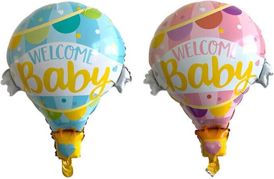 Baby Birth Foil Jumbo Blue Balloon 80cm