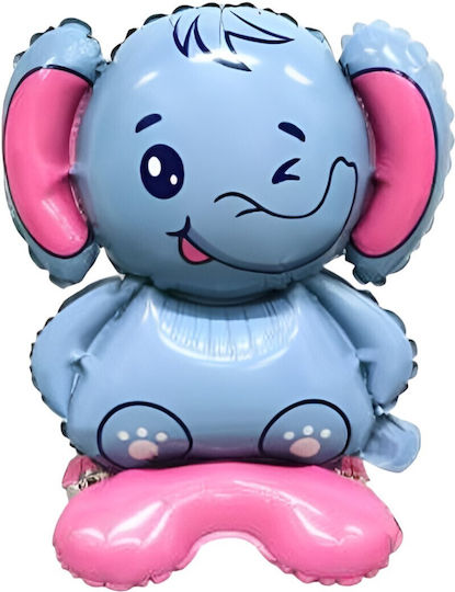 Geburtstags Luftballon Folie Jumbo Grau 58cm