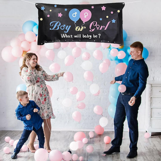 Balon Dezvăluire De Gen Latex Jumbo Roz 120 cm