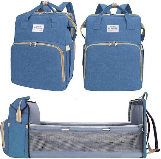 Alista Home Geantă-Alaieră Tip Rucsac Albastru Deschis 42x32x22cm