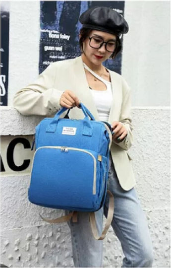 Alista Home Geantă-Alaieră Tip Rucsac Albastru Deschis 42x32x22cm