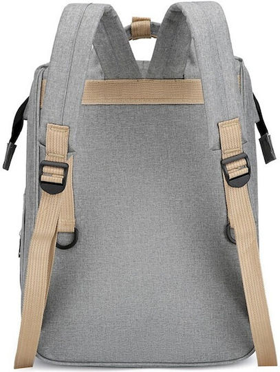 Alista Home Geantă-Rucsac Pentru Scutece Gri 42x32x22cm