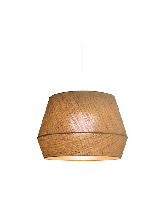 Juthira Φωτιστικό Κρεμαστό Veis Jute Natural Ø 44cm