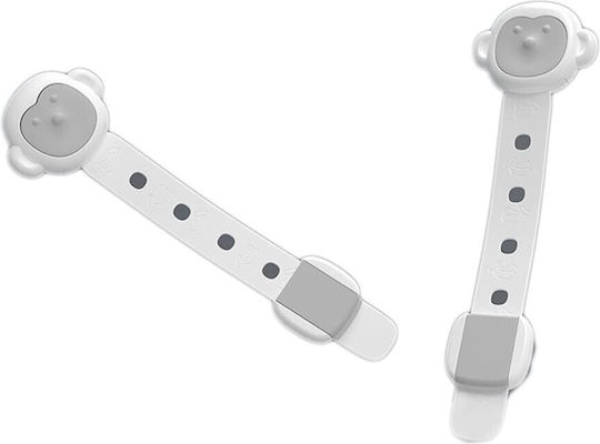 Alista Home Siguranță Pentru Dulap și Sertar Din Plastic Alb 24x6x2cm