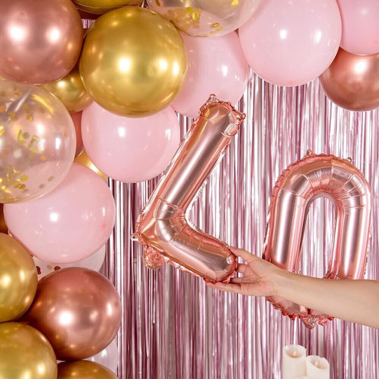 Scrisoare L Folie Rose Gold 40 cm