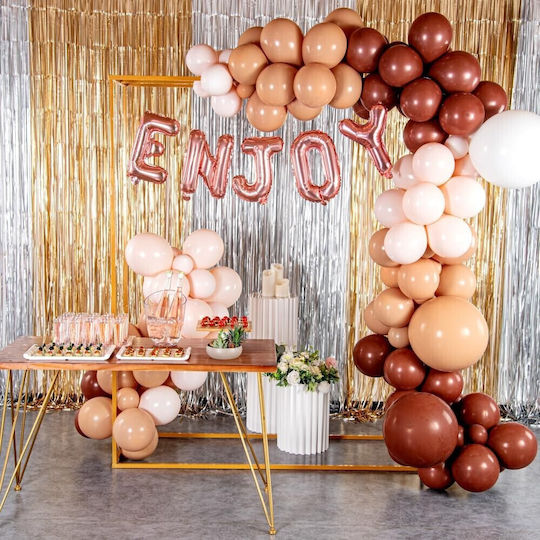 Scrisoare J Folie Rose Gold 40 cm
