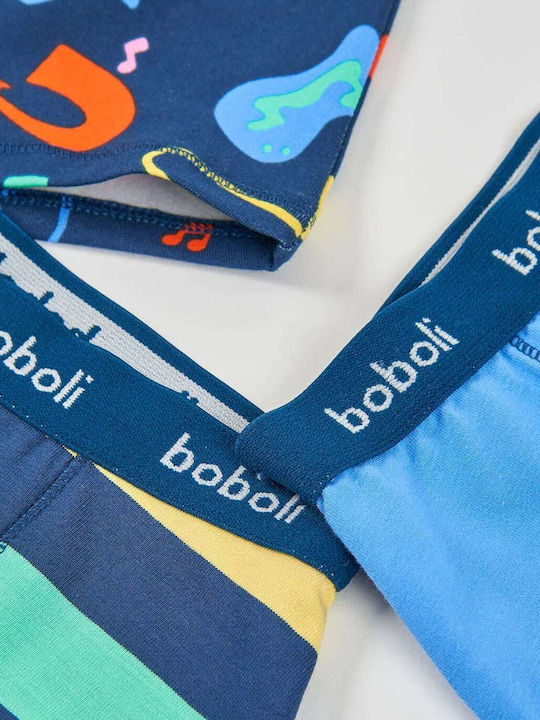 Boboli Σετ Παιδικά Βρακάκια Μπλε Σκούρο