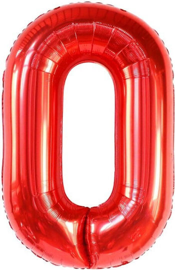 Номер 0 Фолио Червен 40см