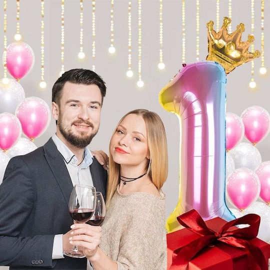 Număr 1 Folie Jumbo Transparent 80 cm