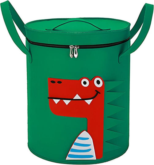 Alista Home Coș De Depozitare Pentru Copii Din Țesătură Verde 140x140cm