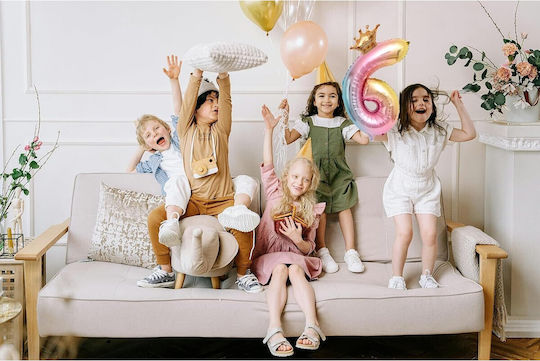 Număr 6 Folie Jumbo Transparent 80 cm