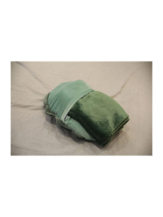 Alista Home Pătură 100% Bumbac Verde 100x170cm