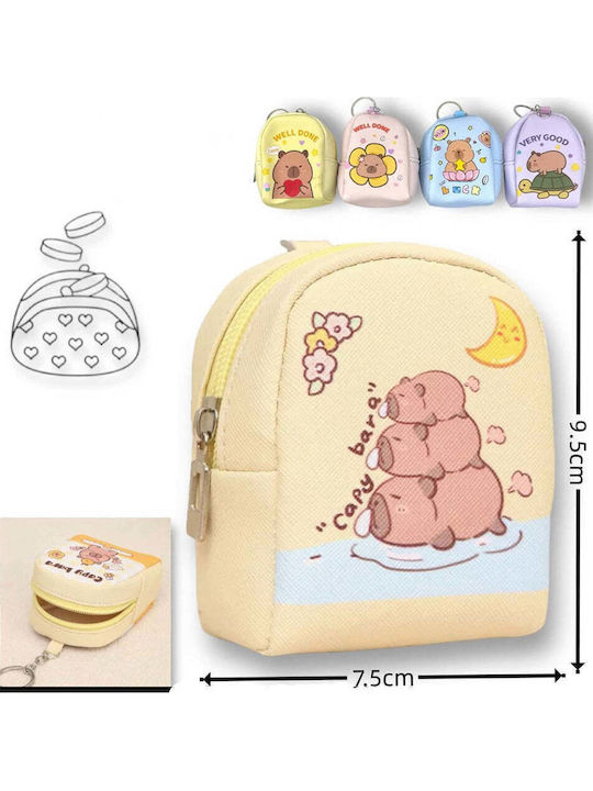 Kinder Geldbörsen für Münzen mit Schlüsselanhänger Verschiedene Designs 1Stück Kinder Geldbörsen für Münzen mit Schlüsselanhänger Verschiedene Designs 1Stück