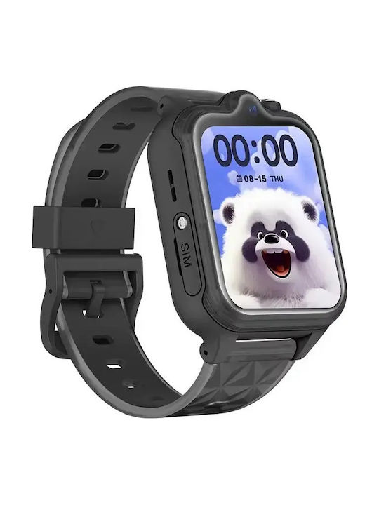 Nubki Kids' Smartwatch 4G With GPS & Camera Black