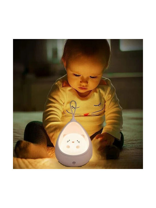 Alista Home Lămpi De Veghe Pentru Copii Led Usb Alb Cu Senzor