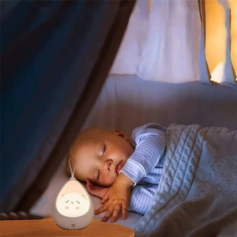 Alista Home Φωτάκι Νυκτός LED USB Λευκό με Αισθητήρα
