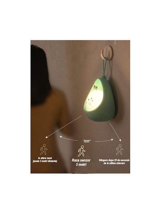 Alista Home Lămpi De Veghe Pentru Copii Led Usb Albastru Cu Senzor
