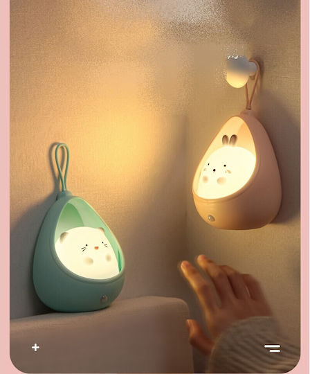 Alista Home Φωτάκι Νυκτός LED USB Μπλε με Αισθητήρα