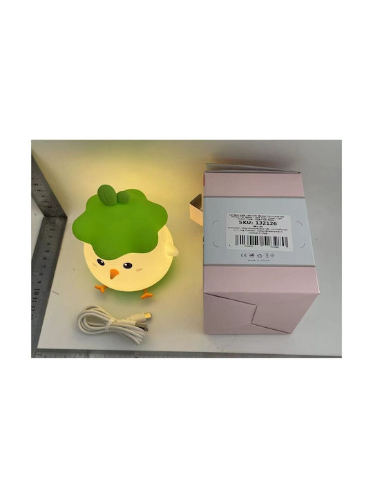 Alista Home Lămpi De Veghe Pentru Copii Led Usb Verde Cald Cu Senzor