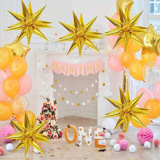 Alista Home Luftballon Stern Folie Jumbo Gold 66cm