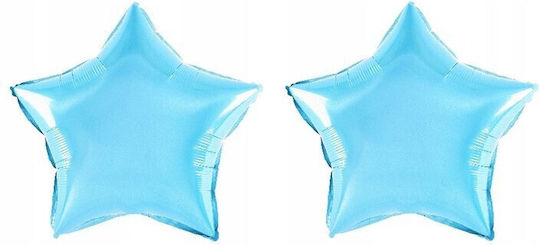 Balon Stea Folie Albastru 40 cm