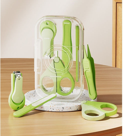 Alista Home Set Îngrijire Unghii Bebe Verde 4 Bucăți
