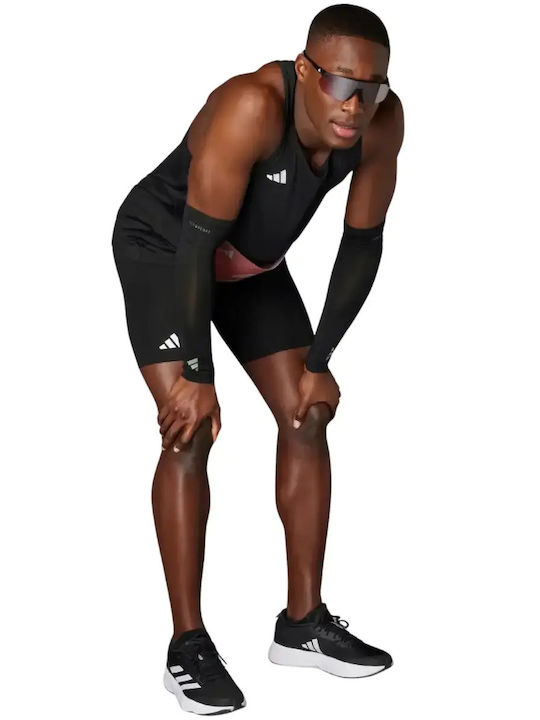 adidas Adizero Men's Sports Short Leggings Black