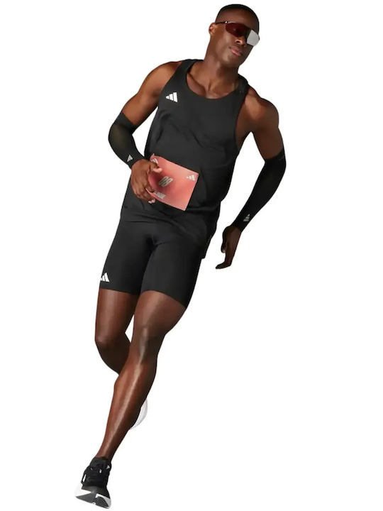adidas Adizero Men's Sports Short Leggings Black
