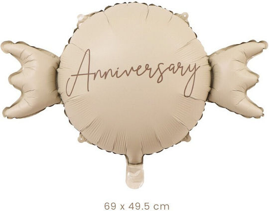 Baloane Aniversare Folie Jumbo Maro 69cm