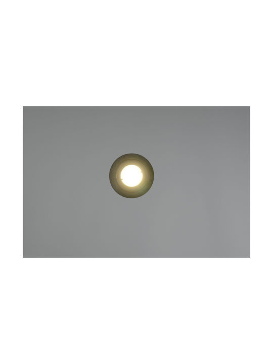Φωτιστικό Χωνευτό Trio Lighting Lamont 635310132 Μαύρο Ματ Black Mat 3000k