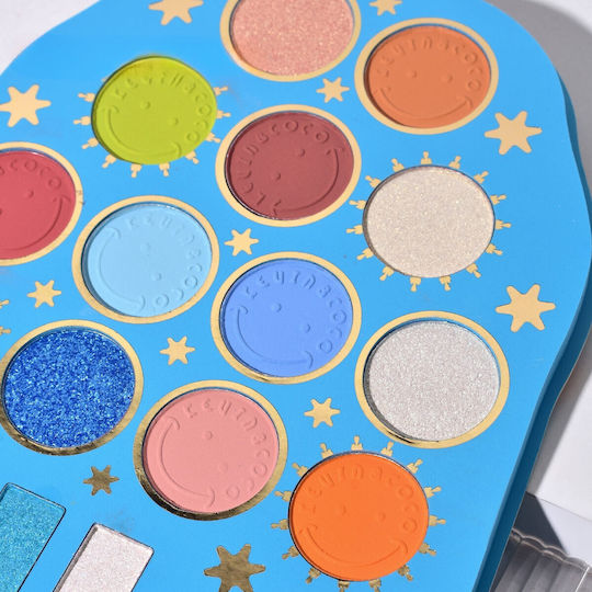 Makeup Palette Kevin Coco Shadow Painting 22 Colors 20.2 X 15.2 X 1.2 Cm