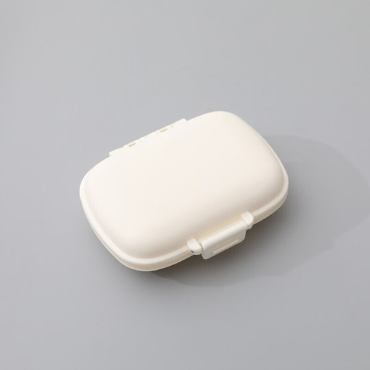 Organizator de Medicamente Plastic 8 Compartimente 0,1 L Alb Alista Home 11 X 7 Cm
