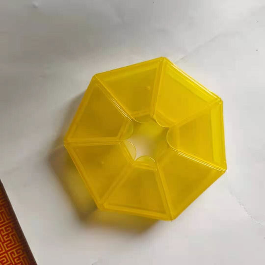 Alista Home Medizinorganisator Box Tage Woche Kunststoff 7 Fächer Gelbe