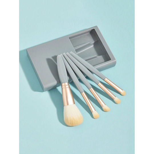 Alista Home Set Profesional cu Pensule de Machiaj pentru Fundația 5 Bucăți