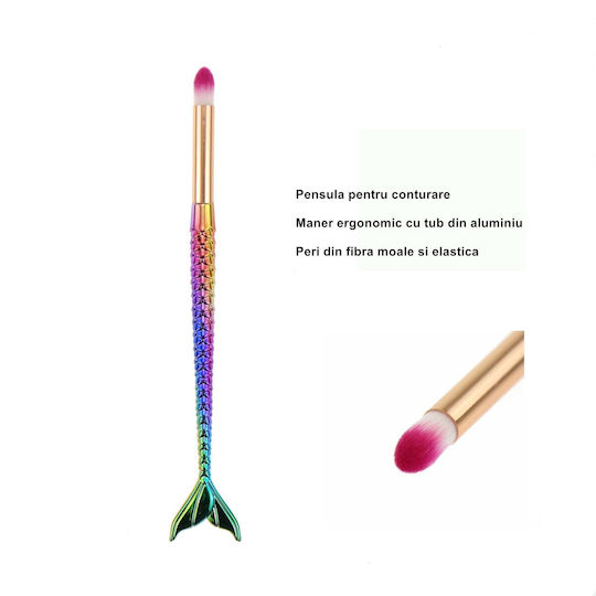 Alista Home Set Profesional cu Pensule de Machiaj din Păr Natural 3 Bucăți