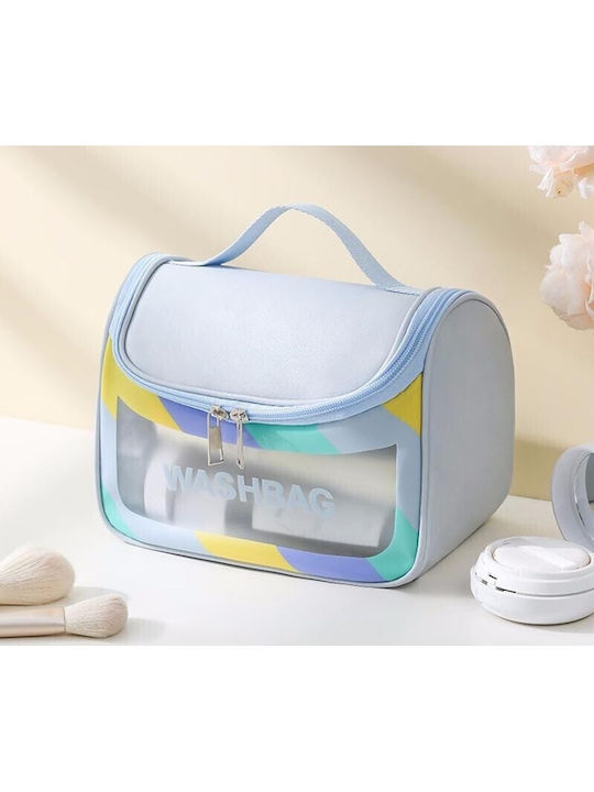 Alista Home Geantă Cosmetică De Călătorie Mată Impermeabilă Translucidă 22 X 16 X 14 Cm Albastră Alista Home Geantă Cosmetică De Călătorie Mată Impermeabilă Translucidă 22 X 16 X 14 Cm Albastră