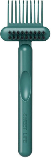 Alista Home Pieptene De Păr Verde 5cm