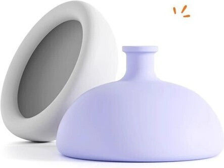 Dispozitiv Terapeutic Pentru Spută Alista Home Cupă Pentru Terapia Pieptului Dispozitiv Pentru Eructații Adulți Copii 10 X 6.5 Cm Silicon Transparent