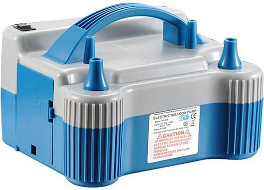 Pompa Electrică de Umflat Baloane Alista Home Două Ieșiri 220v 680w Accesorii Pentru Petreceri Albastru-gri