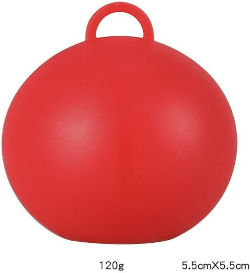Greutatea Balonului Accesoriu Petrecere Alista Home 5.5x5.5 Cm 120 G Roșu