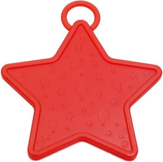 Set 4 Weights Helium Balloons Alista Home 60 Grams 15 Grams Each Plastic Star Shape Multicolor