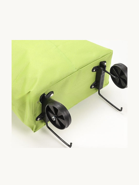 Foldable Bag Alista Home 2 In 1 Trolley Wheels Shopping 19 L Green Plastic 39 X 46 X 12 Cm Foldable Bag Alista Home 2 In 1 Trolley Wheels Shopping 19 L Green Plastic 39 X 46 X 12 Cm