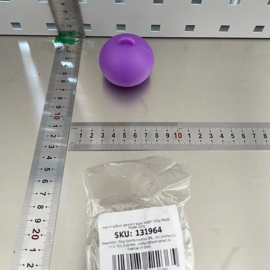 Greutatea Balonului Alista Home Accesoriu Petrecere 5.5x5.5 Cm 120 G Mov