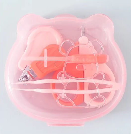 Alista Home Set Îngrijire Unghii Bebe Roz 4 Bucăți