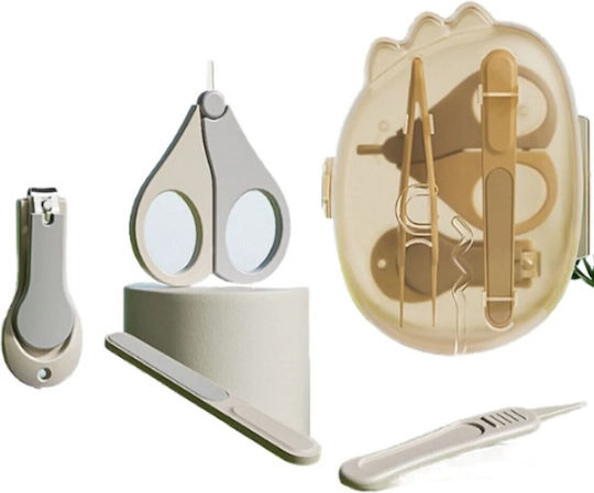 Alista Home Set Îngrijire Unghii Bebe Transparent 4 Bucăți