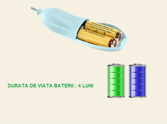 Alista Home Pilă Electrică Pentru Bebeluși 6 Bucăți Albastră