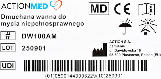ActionMed Λουτήρας DW100AM
